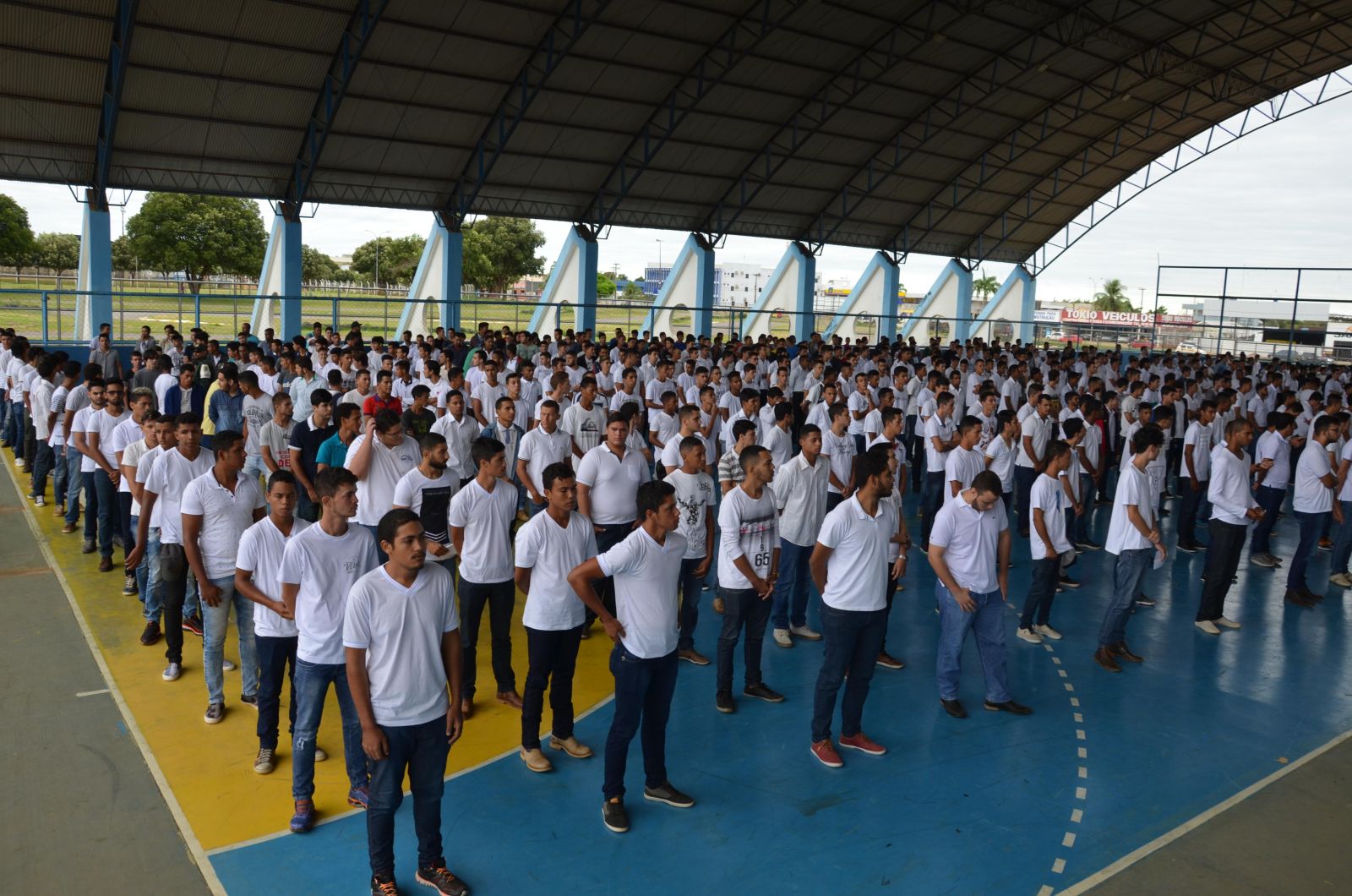 MAIS DE 700 JOVENS RECEBEM DISPENSA MILITAR EM ARIQUEMES - News Rondônia