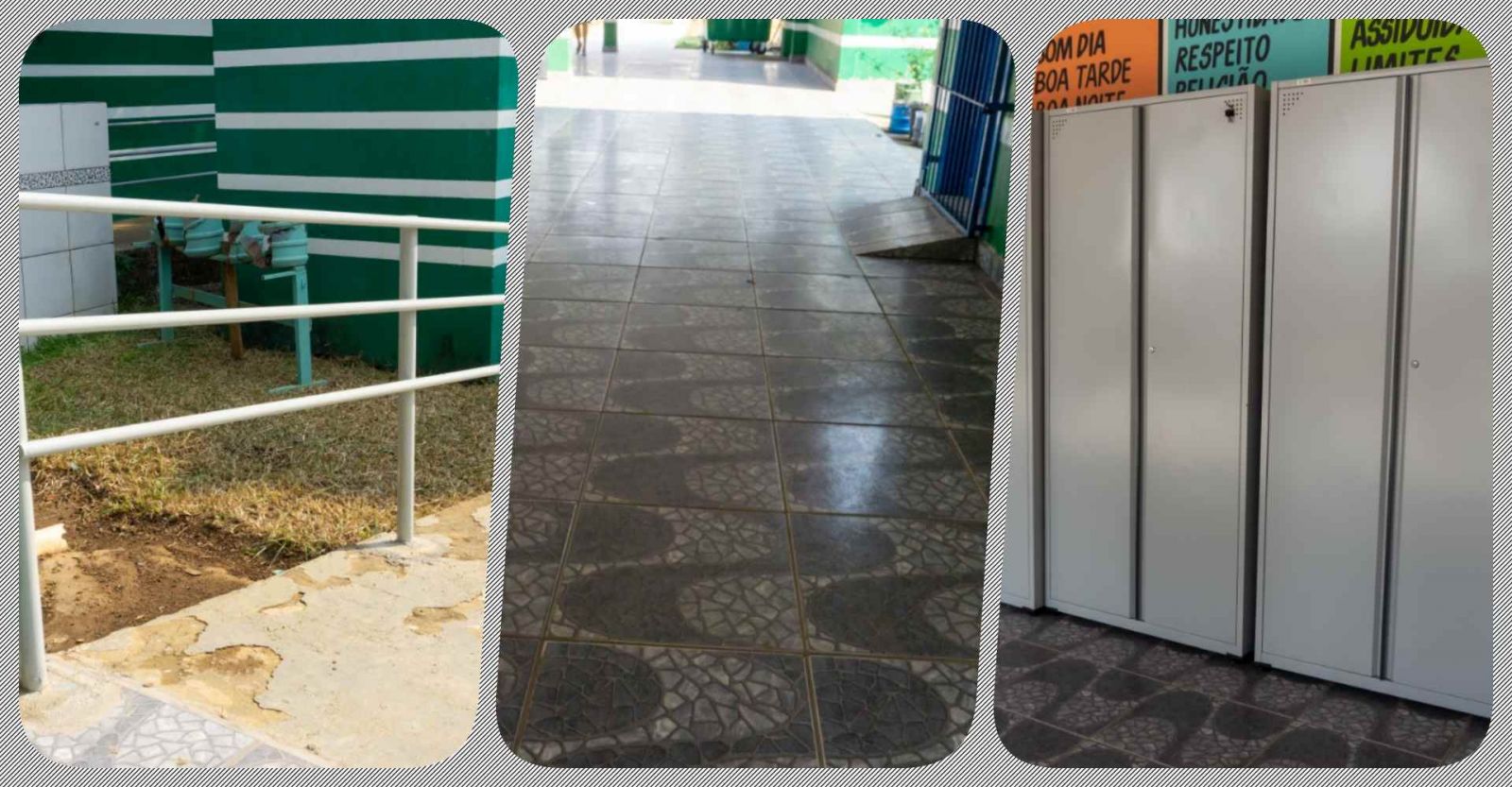 Escola Municipal Ireno Antônio Berticelli recebe melhorias na infraestrutura e armários - News Rondônia