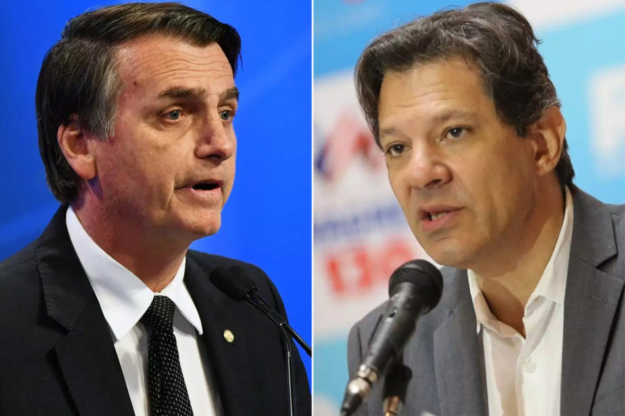 IBOPE: JAIR BOLSONARO TEM 57% DOS VOTOS VÁLIDOS E HADDAD, 43% - News Rondônia