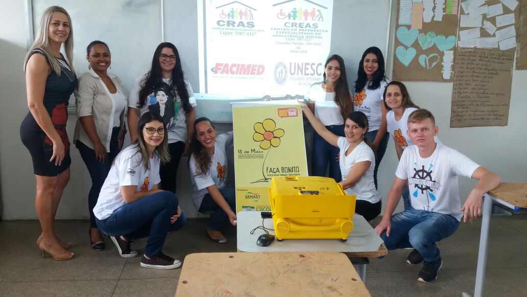 AÇÕES DA CAMPANHA 18 DE MAIO SÃO INICIADAS EM CACOAL - News Rondônia