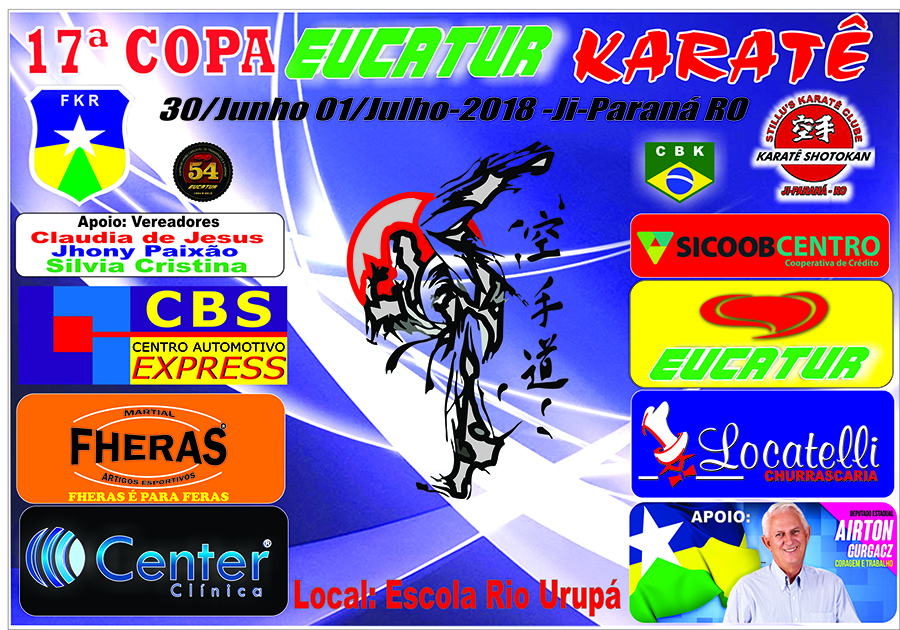 17ª COPA EUCATUR DE KARATE - News Rondônia