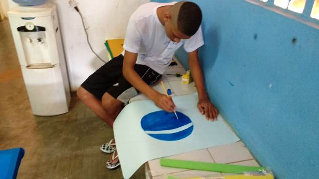 NA TORCIDA PELO BRASIL UNIDADES SOCIOEDUCATIVAS EM RONDÔNIA SÃO DECORADAS PARA A COPA - News Rondônia