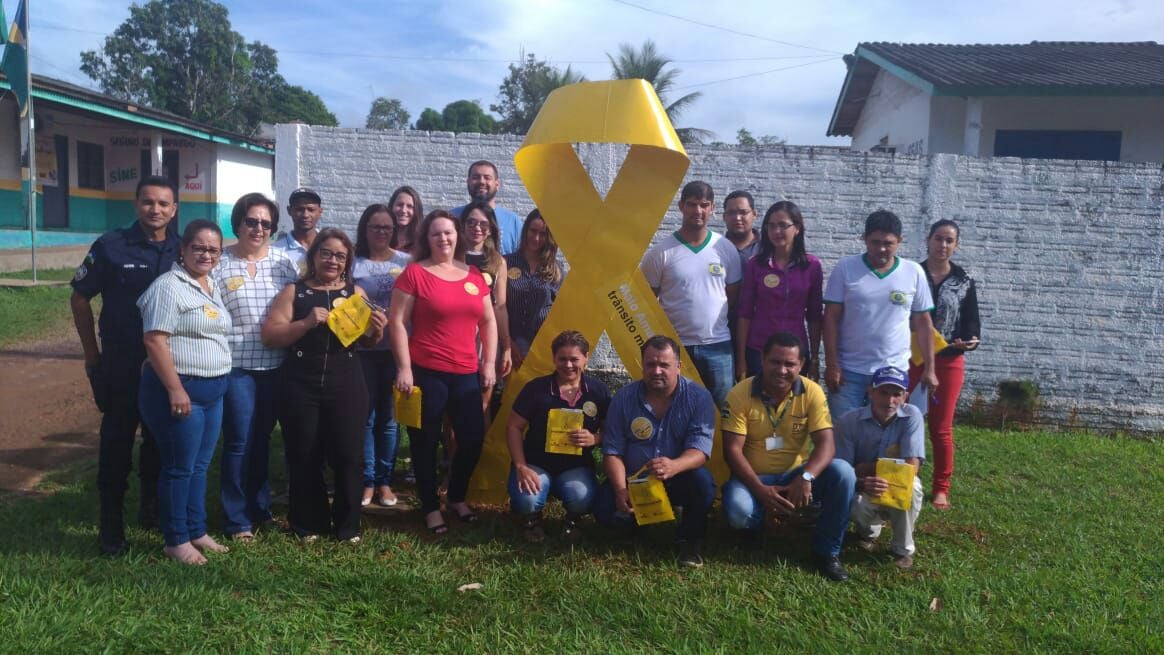 PALESTRAS EDUCATIVAS MARCAM INÍCIO DAS PROGRAMAÇÕES DO MAIO AMARELO EM JARU - News Rondônia