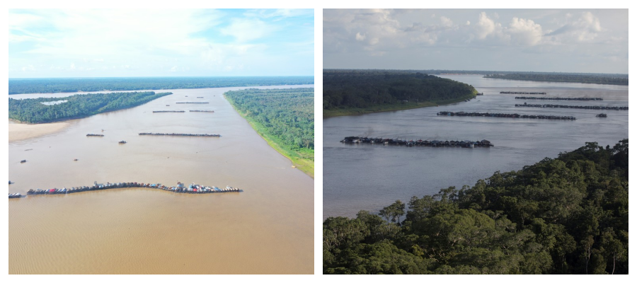 Com operação autorizada pelo vice mourão, parte dos garimpeiros fogem de região bloqueada por dragas no Rio Madeira - News Rondônia