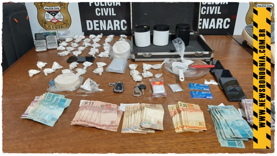 DISTRIBUIDOR: Denarc prende traficante e fecha bar de fachada usado para vender drogas na leste - News Rondônia