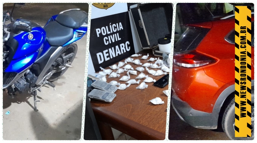 DISTRIBUIDOR: Denarc prende traficante e fecha bar de fachada usado para vender drogas na leste - News Rondônia