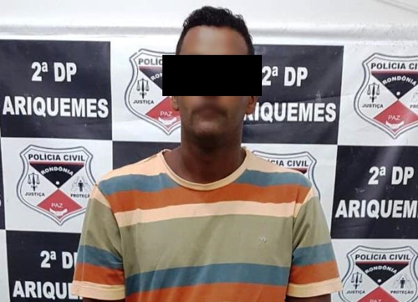 POLÍCIA CIVIL ELUCIDA HOMICÍDIO E PRENDE 'NEGO REI' EM ARIQUEMES - News Rondônia