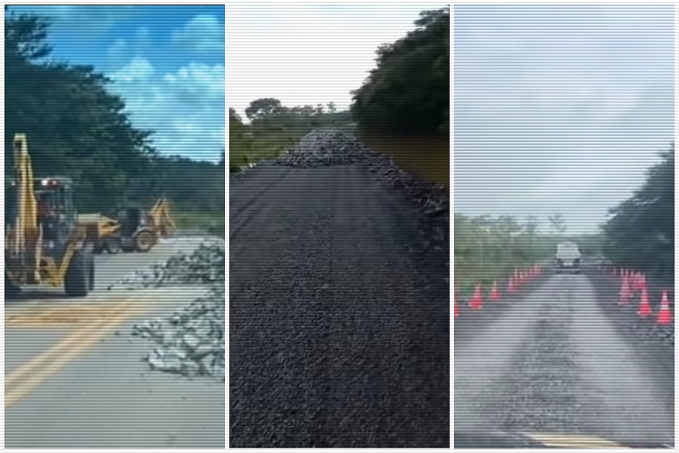 Em obras, KM 540 da BR-364 pode ser liberado na terça, (01) - News Rondônia