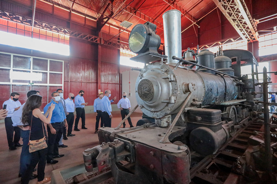CARTÃO POSTAL - Estrada de Ferro Madeira-Mamoré é apresentada aos membros da Suframa - News Rondônia