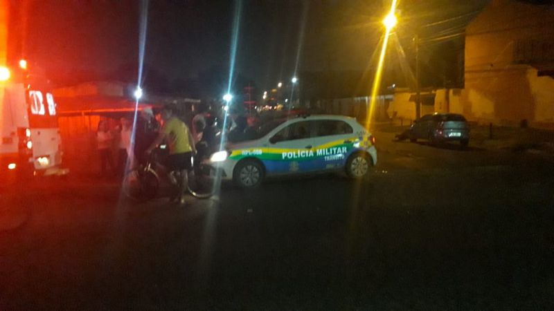 JOVEM FICA COM FRATURA NO PUNHO APÓS ACIDENTE EM CRUZAMENTO - News Rondônia