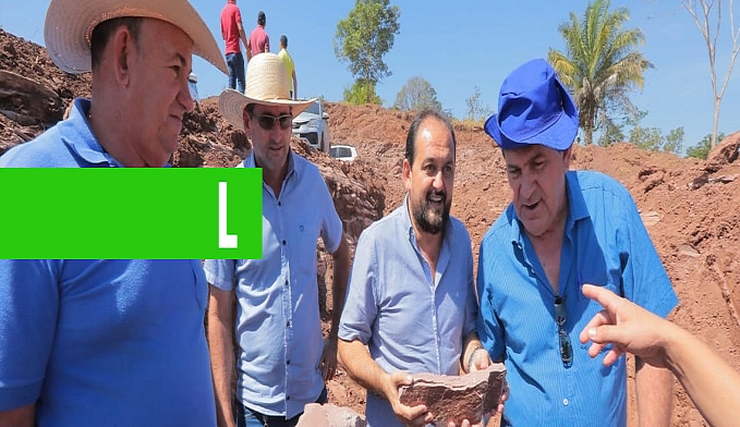 PRESIDENTE LAERTE GOMES VISITA USINA DE CALCÁRIO E DESTACA EMPREENDEDORISMO DO GRUPO CÉSAR CASSOL - News Rondônia