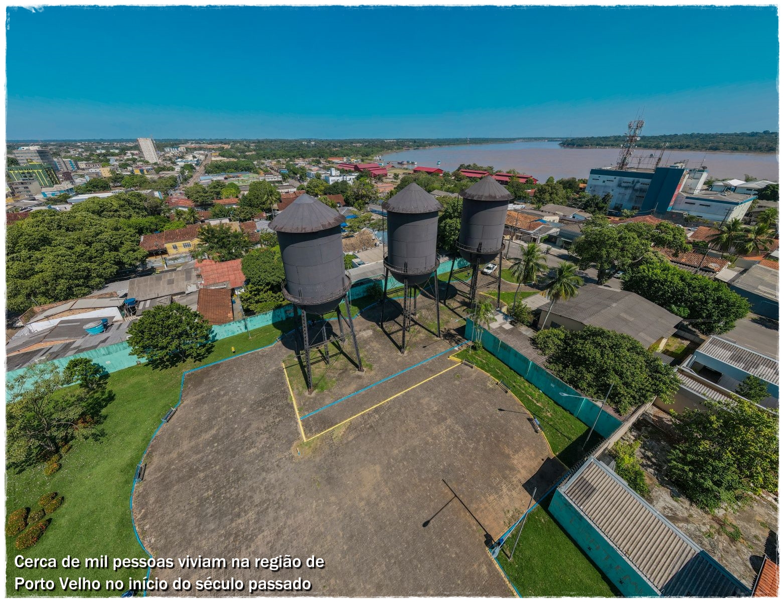 Sobre um novo trilho, Porto Velho chega aos 107 anos - News Rondônia