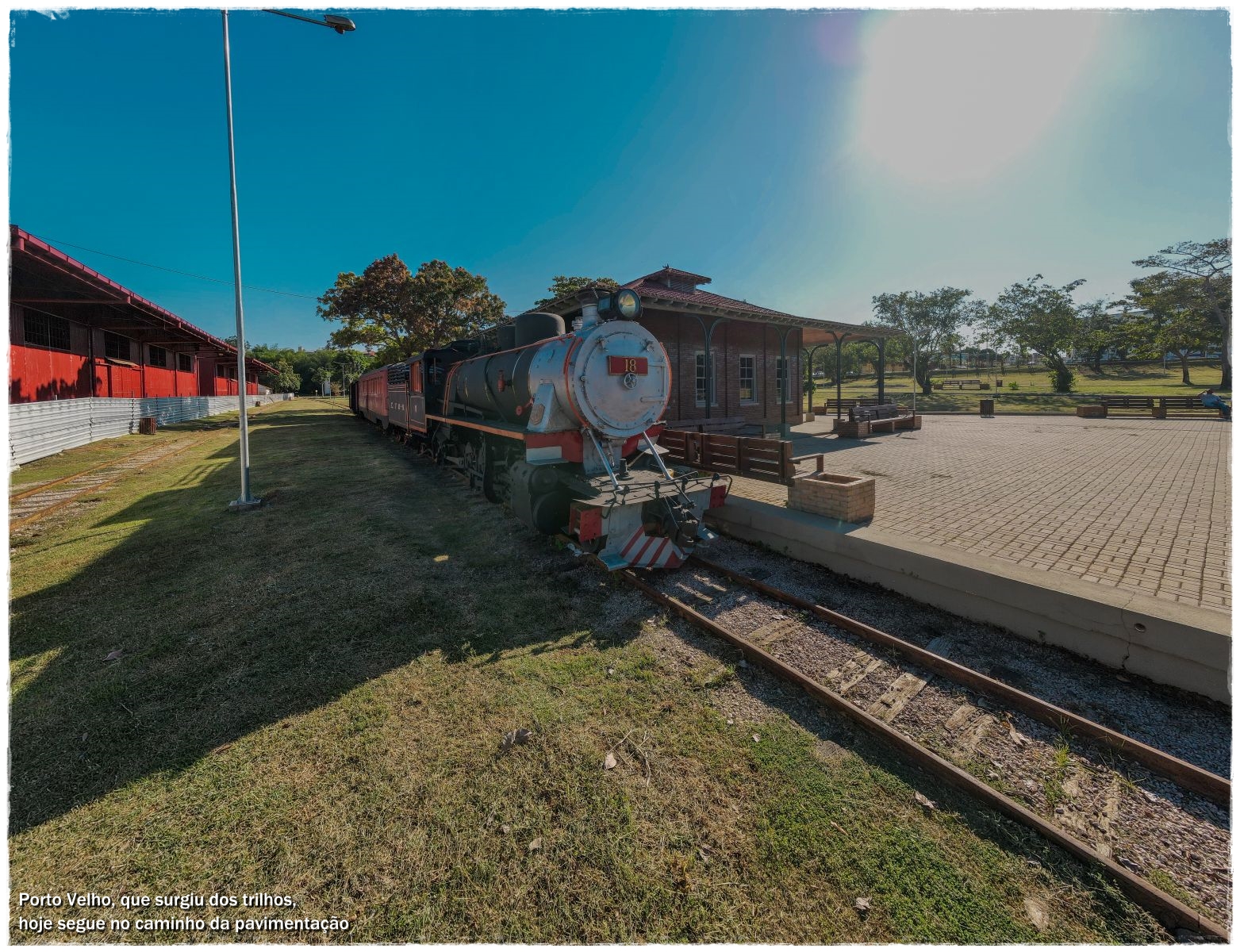 Sobre um novo trilho, Porto Velho chega aos 107 anos - News Rondônia