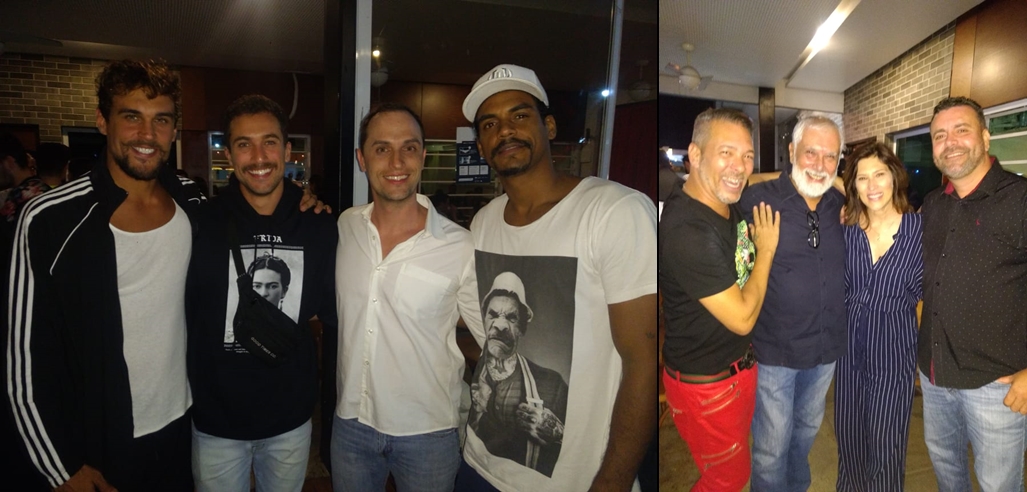 FAMOSOS PRESTIGIAM FESTA DE DIRETOR DE NOVELA - News Rondônia
