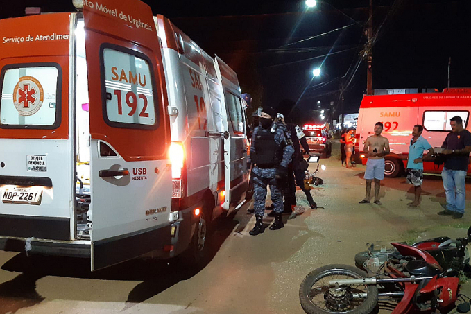 URGENTE: Colisão entre motocicletas deixa dois feridos na zona leste - News Rondônia