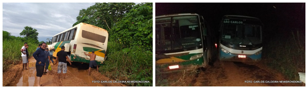ATOLEIRO DEIXA COMUNIDADE DE SÃO CARLOS ISOLADA... NÃO PASSA NEM BICICLETA! - News Rondônia