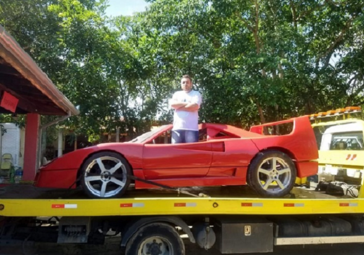 BRASILEIRO CRIA RÉPLICA DE FERRARI F40, É DENUNCIADO POR MARCA ITALIANA, E O PIOR ACONTECE - News Rondônia