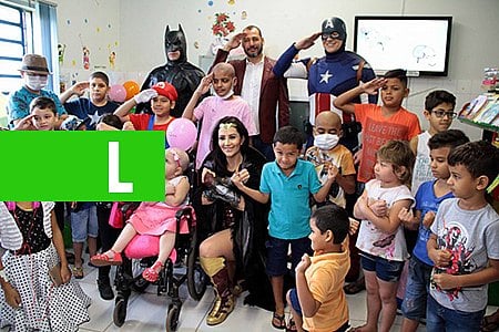 CRIANÇAS DO SETOR DE ONCOLOGIA DO HOSPITAL DE BASE, EM PORTO VELHO, RECEBEM A VISITA DE HERÓIS DA MARVEL E DC - News Rondônia