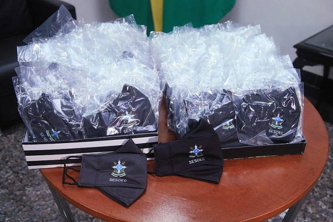 PROTEÇÃO - Governo de Rondônia entrega mais de 10 mil máscaras à Polícia Militar para garantir proteção contra a Covid-19 - News Rondônia
