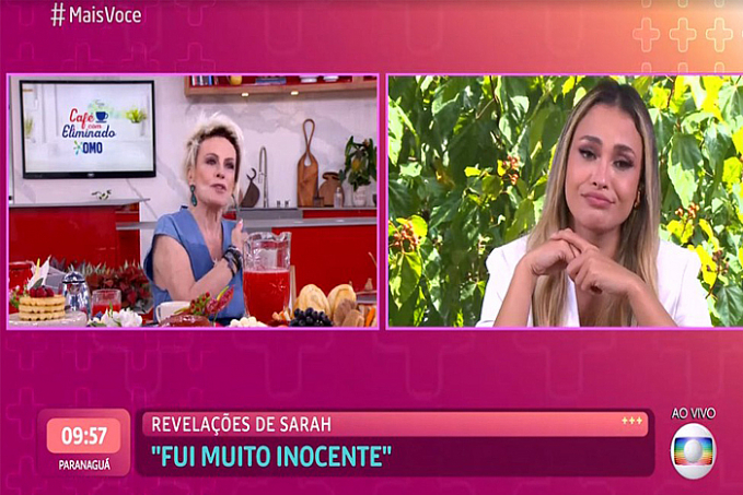 'BBB21': Sarah fala sobre saída do reality no 'Mais Você': 'Errei, mas foi tentando acertar' - News Rondônia