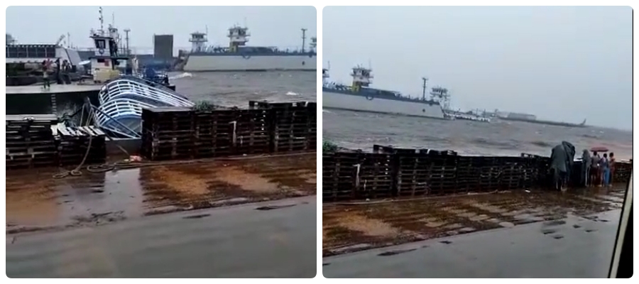 Temporal vira barco em Manaus; chuvas fortes têm provocado estragos na capital manauara - News Rondônia