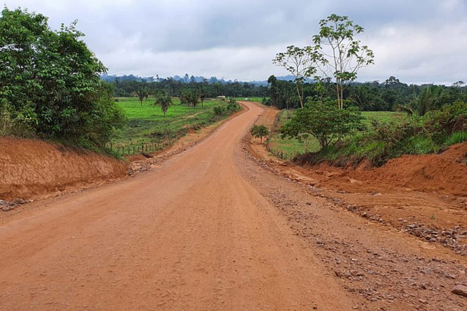 Concluídos serviços e melhorias na RO-205 que liga Machadinho dOeste ao Mato Grosso - News Rondônia
