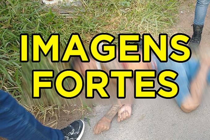 IMAGENS FORTES - Homem é estrangulado e executado com tiros no rosto - News Rondônia