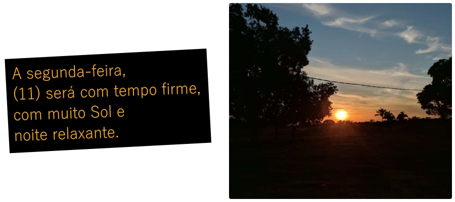 Tempo News RO: segunda-feira quente, com Sol e baixa umidade do ar - News Rondônia