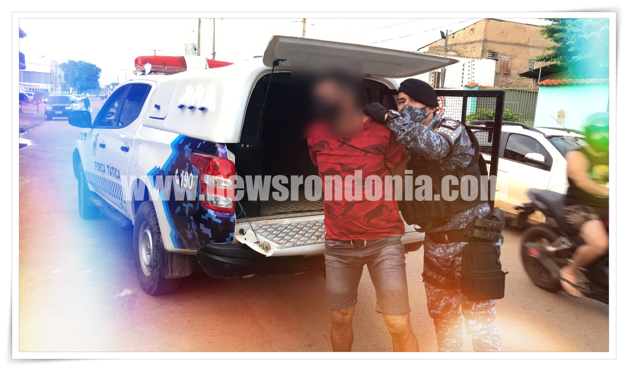 Homem é preso com drogas e arma no dia de seu aniversário na zona sul da capital - News Rondônia