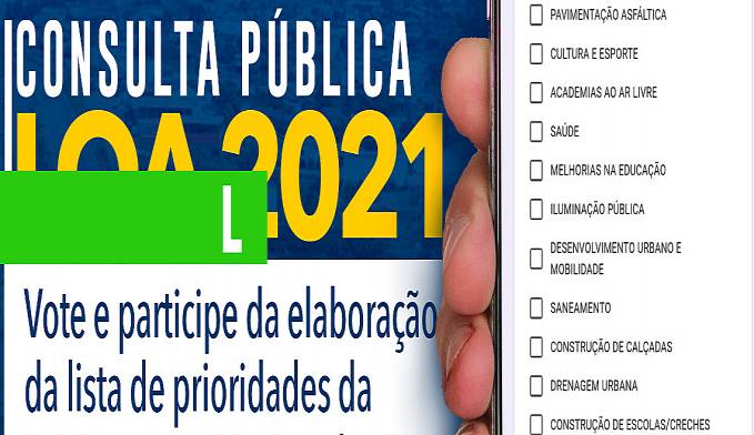 Prefeitura de Jaru abre consulta pública para a elaboração da Lei Orçamentária de 2021 - News Rondônia