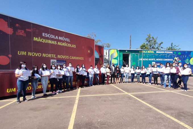 Mil Dias de Gestão: Idep contabiliza mais de oito mil alunos em cursos profissionalizantes e investimento em educação itinerante - News Rondônia