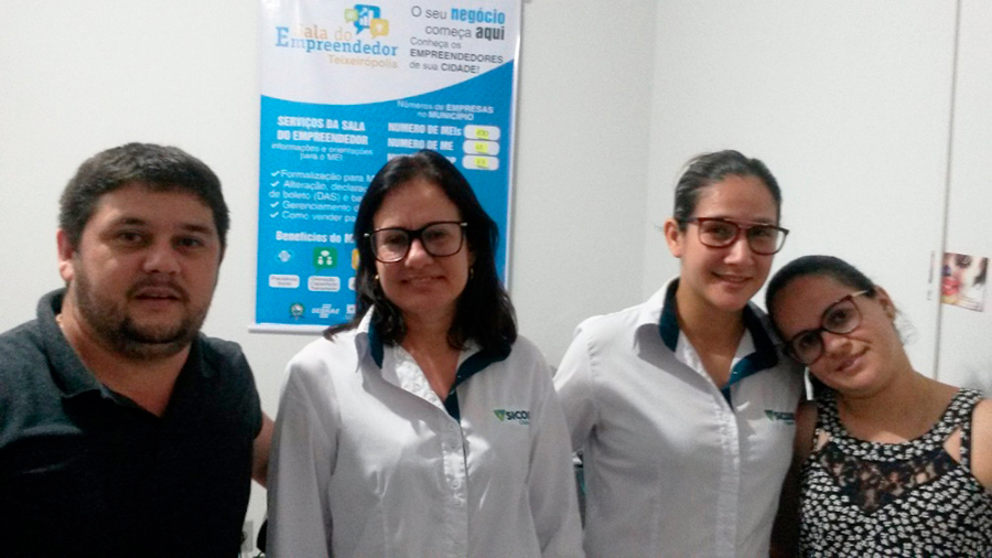 TEIXEIRÓPOLIS RECEBE VISITA E CONSULTORIA NA SALA DO EMPREENDEDOR - News Rondônia