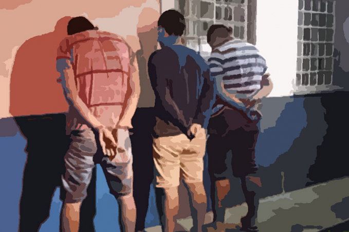 FLAGRANTE: Trio é detido por vigilantes após invadir escola para furtar em Porto Velho - News Rondônia