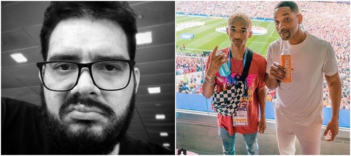 YOUTUBER BRASILEIRO PUBLICA POST RACISTA SOBRE FILHO DE WILL SMITH - News Rondônia