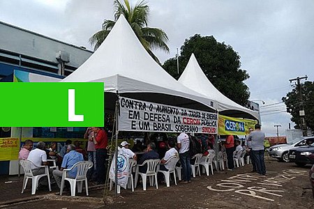 PELO SEGUNDO DIA, TRABALHADORES DA ELETROBRAS PARALISAM ATIVIDADES EM RO - News Rondônia