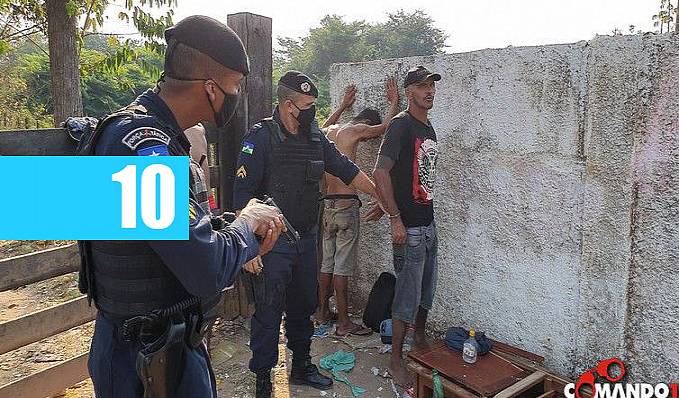 PM recaptura dois apenados que fugiram do Presídio Agenor Martins de Carvalho no último domingo - News Rondônia