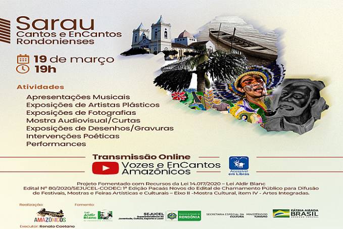 Sarau Cantos e Encantos Rondonienses - News Rondônia