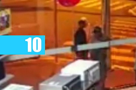 VÍDEO: SETE ASSALTANTES ESTOURAM PORTA DE LOJA E ROUBAM VÁRIOS APARELHOS DE TV EM GOIÂNIA - News Rondônia