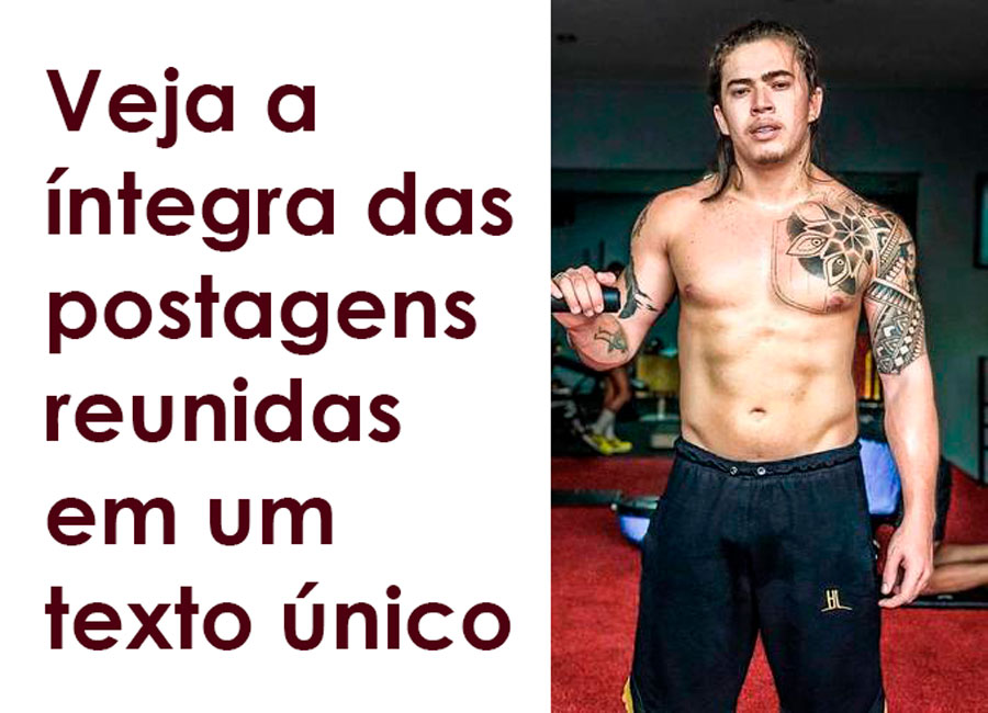 WHINDERSSON NUNES FAZ DESABAFO NA WEB: 'QUERO AJUDA, QUERO VIVER' - News Rondônia