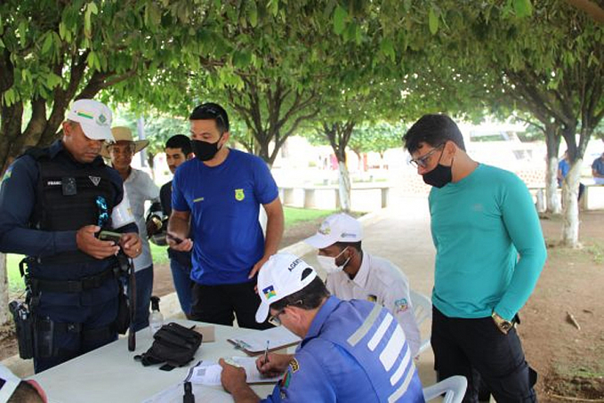 Detran Rondônia treina agentes de trânsito de Buritis durante a ação Duas Rodas, Uma Só Vida - News Rondônia