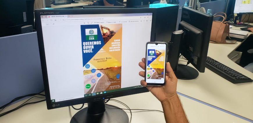 INOVAÇÃO - DER disponibiliza Cartão de Visita Digital; ferramenta vai dar transparência aos serviços do departamento - News Rondônia