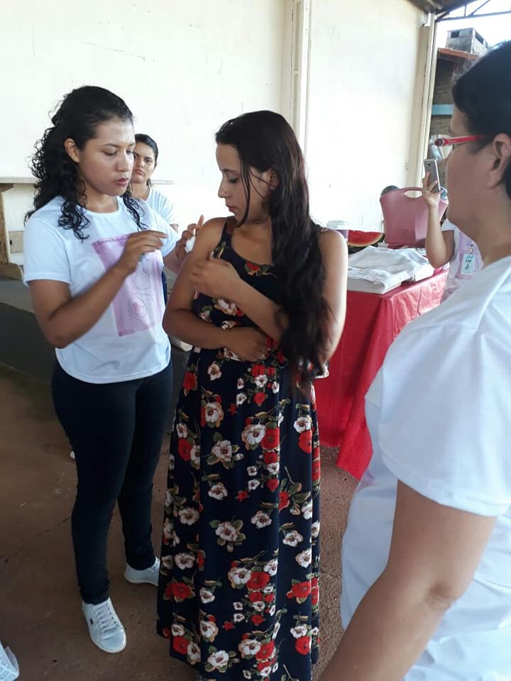 ROLIM DE MOURA: EQUIPE DA UBS ALBERT SABIN EM PARCERIA COM FSP REALIZA ENCONTRO DE GESTANTES NO SÃO CRISTÓVÃO - News Rondônia