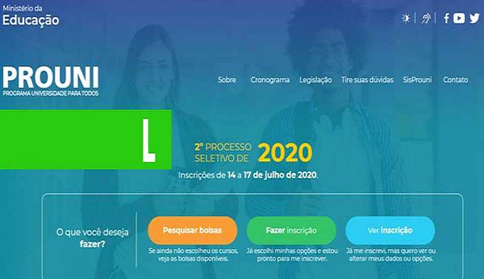 Prouni abre inscrições para seleção do segundo semestre de 2020 - News Rondônia