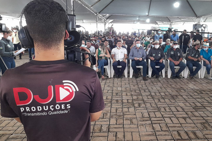 Transmissão de qualidade da produtora DJD chama atenção dos espectadores do Concafé - News Rondônia