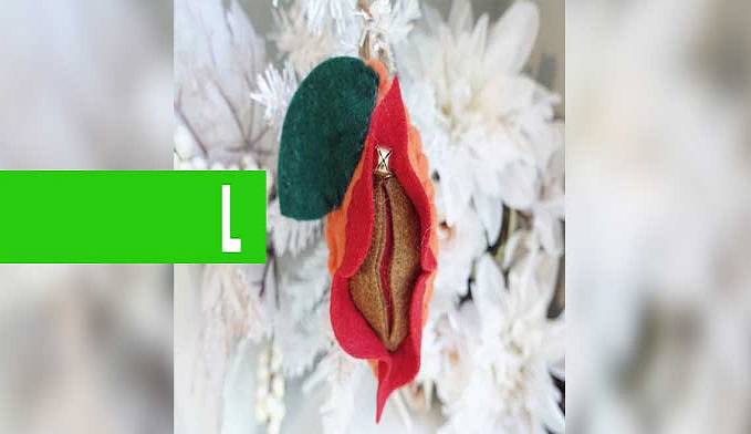 OUSADIA: ENFEITES DE VAGINA E CLITÓRIS SÃO OPÇÕES PARA A ÁRVORE DE NATAL - News Rondônia