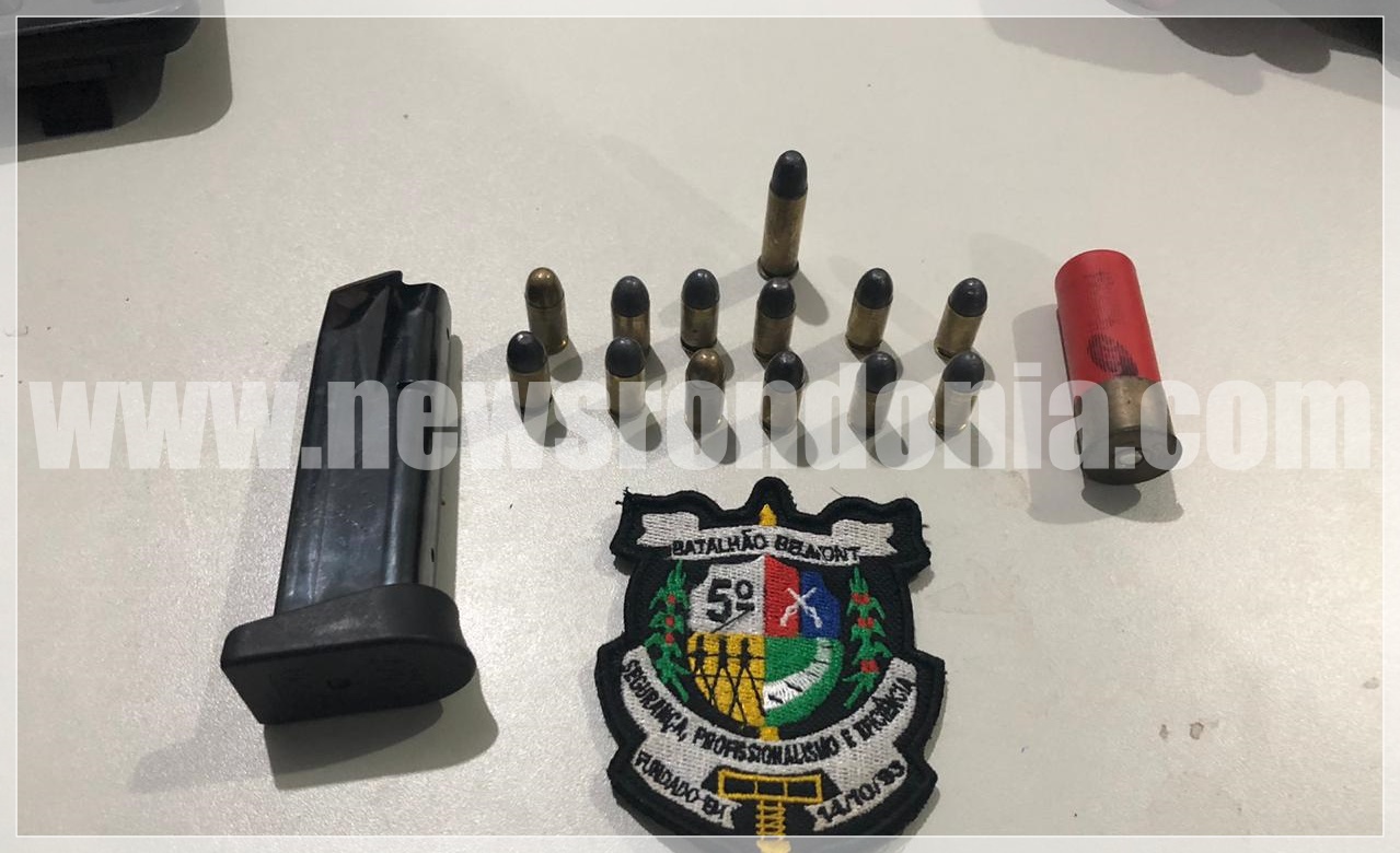 CERCO: PM e PRF fazem abordagem em carro e mulher é presa com munições em residencia na capital - News Rondônia