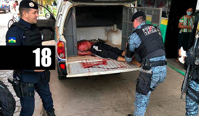 Jovem troca tiros com equipe da Força Tática e acaba morto na estrada da penal - News Rondônia