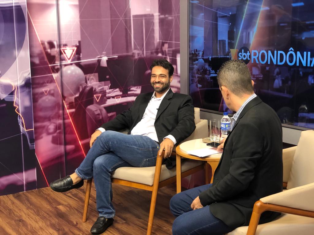 Vinícius Miguel apresenta propostas de governo em emissoras da Capital - News Rondônia