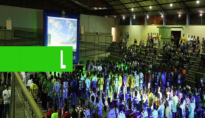 CERIMÔNIA MARCA ABERTURA DA QUINTA COPA INTERATIVA DE FUTSAL - News Rondônia