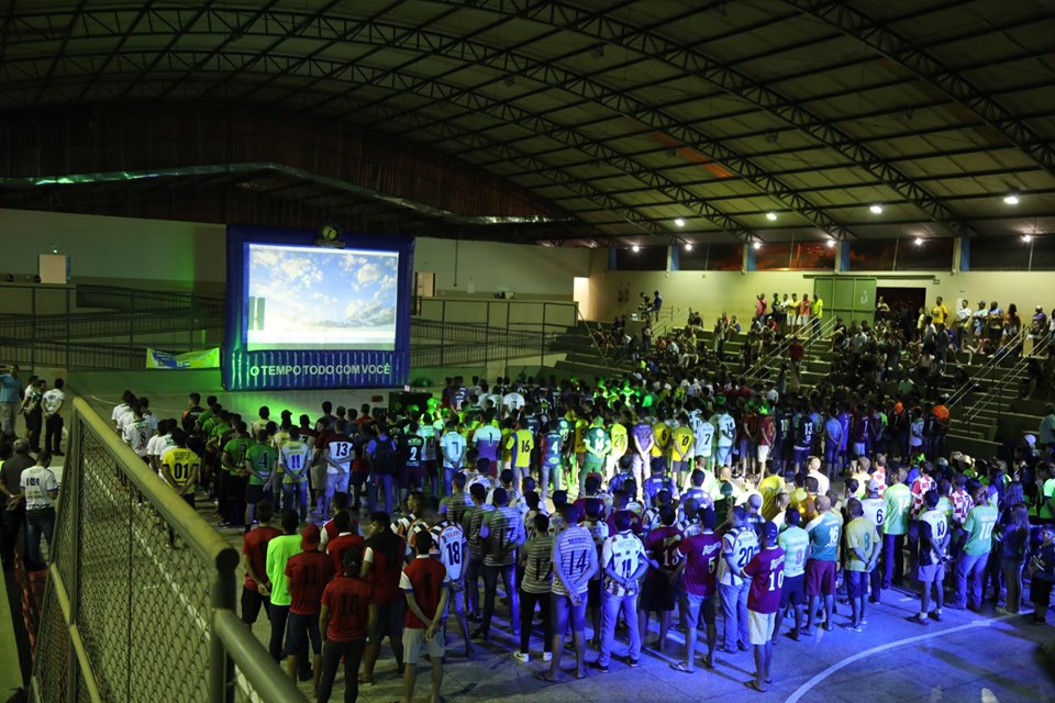 CERIMÔNIA MARCA ABERTURA DA QUINTA COPA INTERATIVA DE FUTSAL - News Rondônia